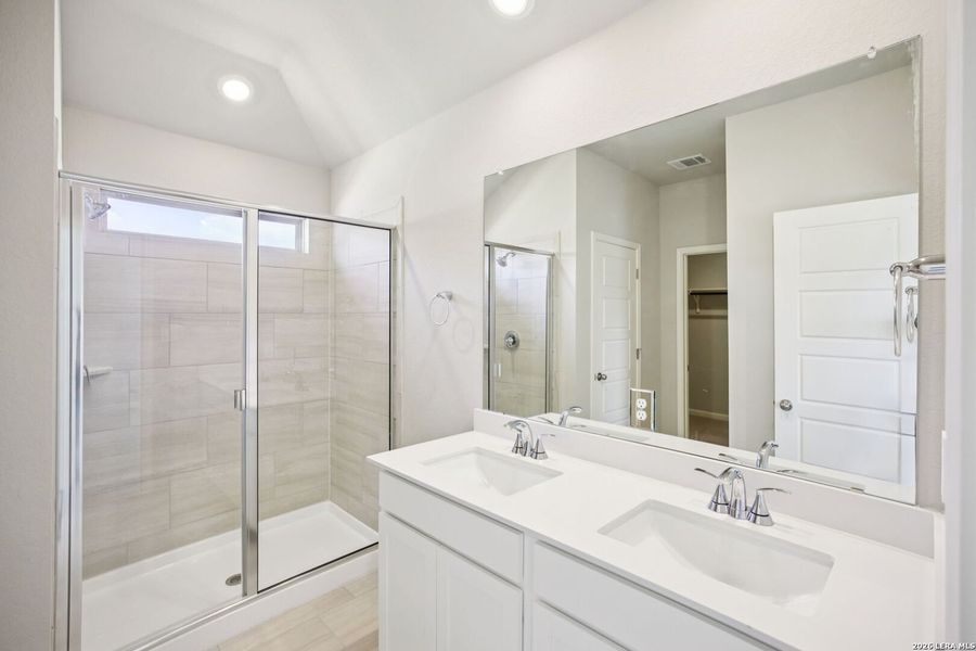 Furnished interior view inside a new home in Kallison Ranch, San Antonio (Image 11).
