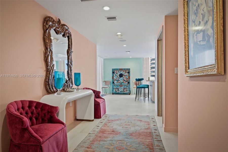 Furnished interior view inside a new home in , Bay Harbor Islands (Image 30).