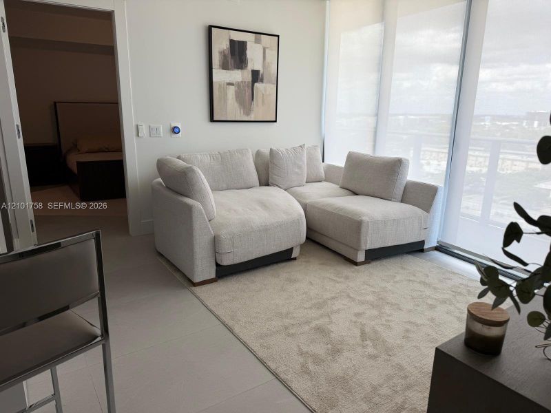 Furnished interior view inside a new home in , Hallandale Beach (Image 13).