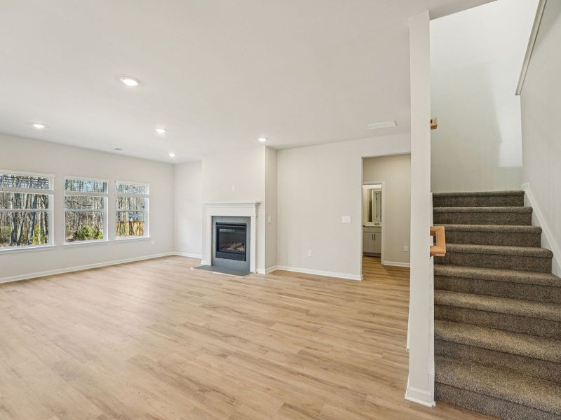 Spacious, unfurnished interior of a new home in Preserve at Mountain Creek, Pendergrass (Image 11).