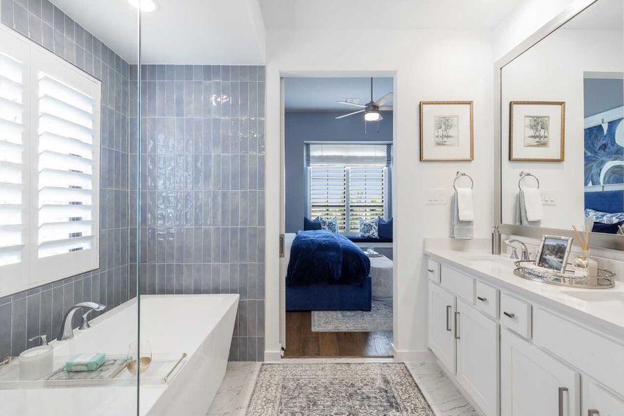 Representative Primary Bathroom - some options shown Representative Primary Bathroom - some options shown