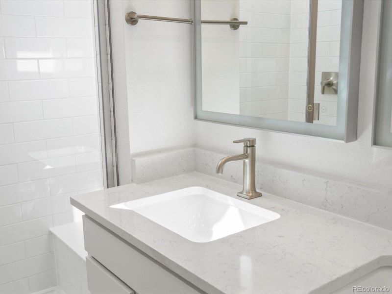 Close-up of interior finishes inside a home in Gateway Commons, Denver (Image 24).