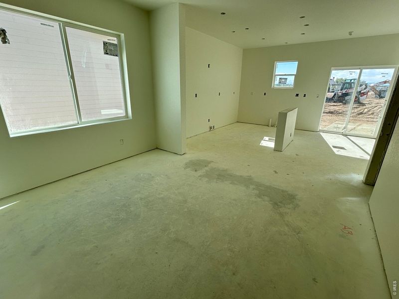 In-progress construction of a new home in Liberty Draw, Evans, CO (Image 45).