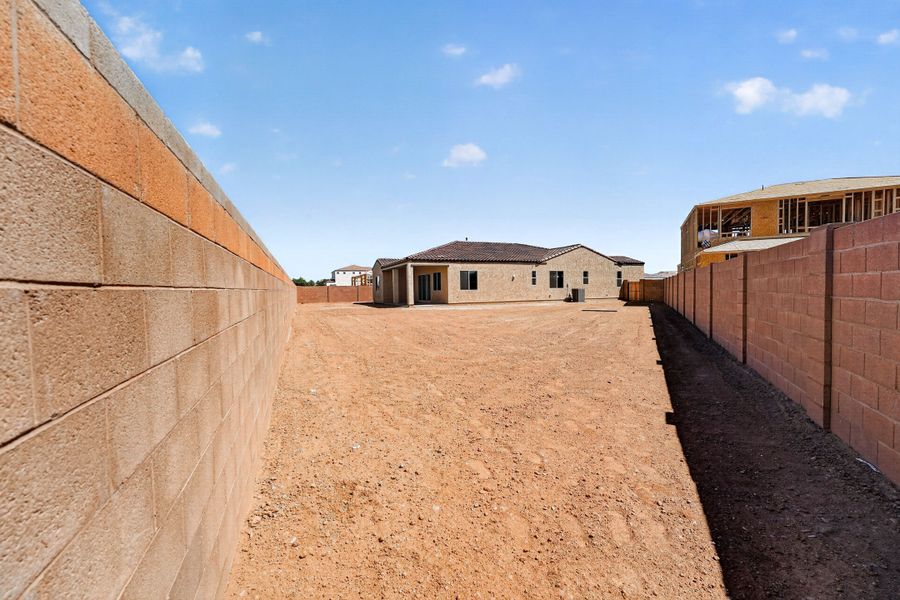 Exterior details and patio area of a home in Combs Ranch, San Tan Valley (Image 26). Exterior details and patio area of a home in Combs Ranch, San Tan Valley (Image 26).