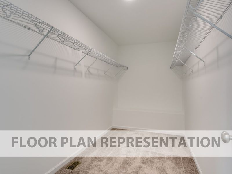 Representative unfurnished interior of a home built from the 1797 Plan by Ivey Homes in Windsor, North Augusta (Image 16).