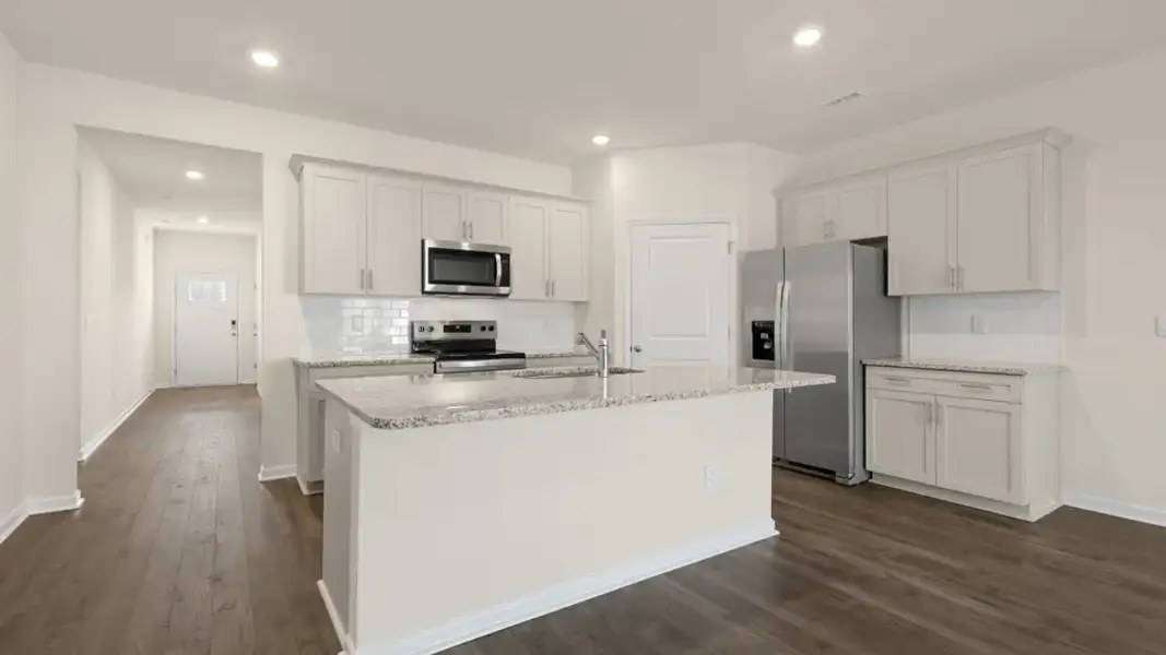 Furnished interior view inside a new home in Baker Farm, Youngsville (Image 5).