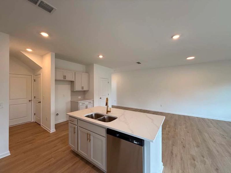 Kitchen featuring Serene Collection Finishes