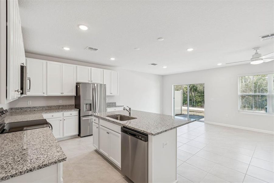 Furnished interior view inside a new home in Aspire at Canter Creek, Davenport (Image 3). Furnished interior view inside a new home in Aspire at Canter Creek, Davenport (Image 3).