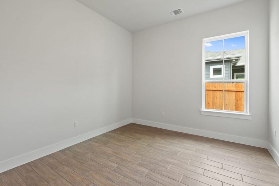 Representative unfurnished interior of a home built from the Eldorado by Pacesetter Homes in Easton Park, Austin (Image 23). Representative unfurnished interior of a home built from the Eldorado by Pacesetter Homes in Easton Park, Austin (Image 23).