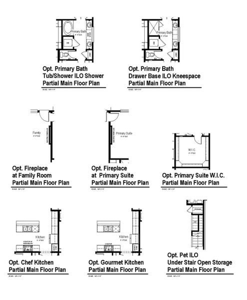 2D floor plan layout of this home in Fairway Crossing, Converse, TX (Image 4).