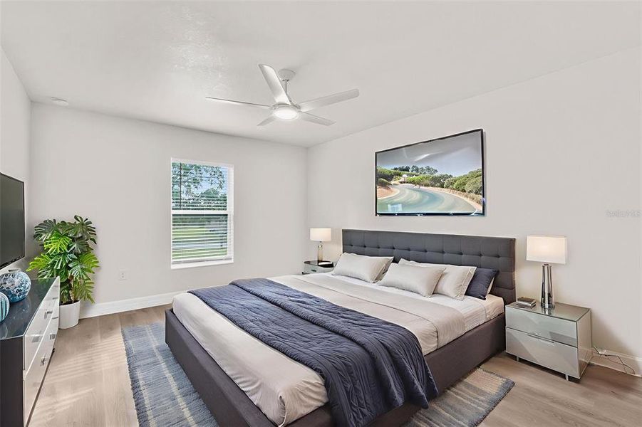 Furnished interior view inside a new home in , Spring Hill (Image 18). Furnished interior view inside a new home in , Spring Hill (Image 18).