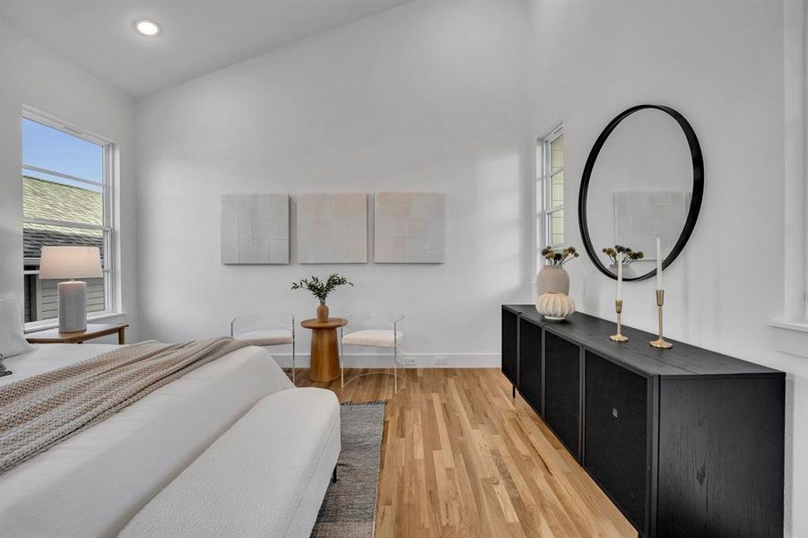 Furnished interior view inside a new home in , Dallas (Image 33). Furnished interior view inside a new home in , Dallas (Image 33).