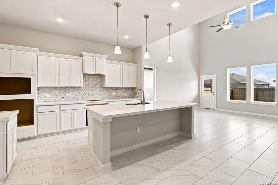 Furnished interior view inside a new home in Cordova Crossing, Seguin (Image 17).