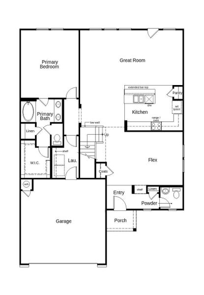 This floor plan features 4 bedrooms, 2 full baths, 1 half bath, and over 2,500 square feet of living space. This floor plan features 4 bedrooms, 2 full baths, 1 half bath, and over 2,500 square feet of living space.