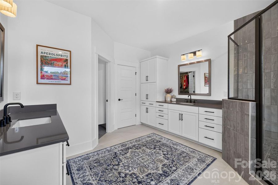 Furnished interior view inside a new home in , Huntersville (Image 7).