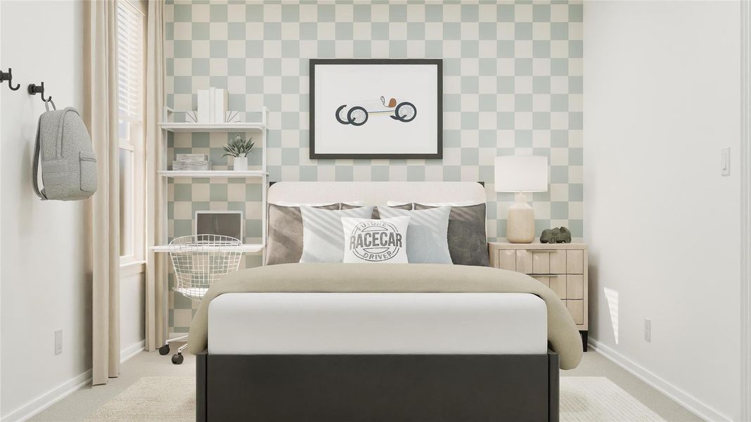 Furnished interior view inside a new home in Anniston, Katy (Image 5).