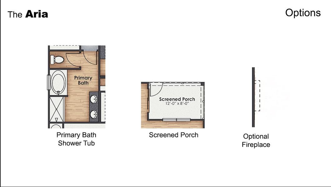 2D floor plan layout for the Aria by D.R. Horton in Merchant Point, Jacksonville, NC (Image 6). 2D floor plan layout for the Aria by D.R. Horton in Merchant Point, Jacksonville, NC (Image 6).