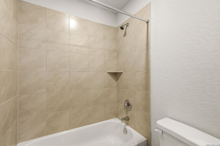 Furnished interior view inside a new home in Applewhite Meadows, San Antonio (Image 6). Furnished interior view inside a new home in Applewhite Meadows, San Antonio (Image 6).