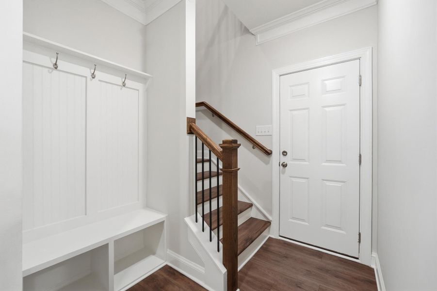 Furnished interior view inside a new home in Chasewood, Mint Hill (Image 11). Furnished interior view inside a new home in Chasewood, Mint Hill (Image 11).