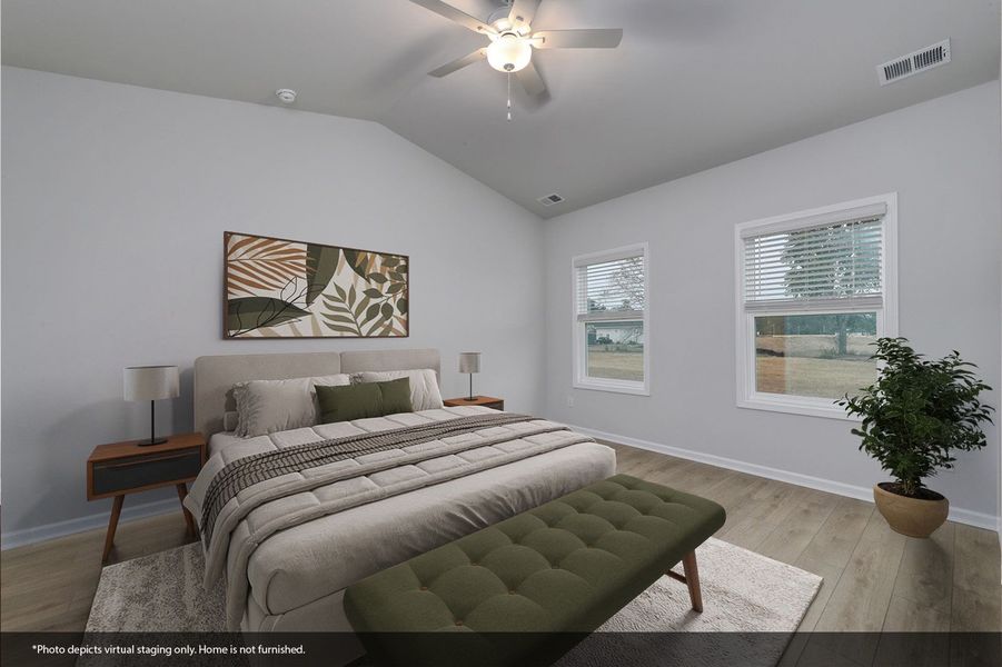 Furnished interior view inside a new home in Garden Grove, Conway (Image 7).