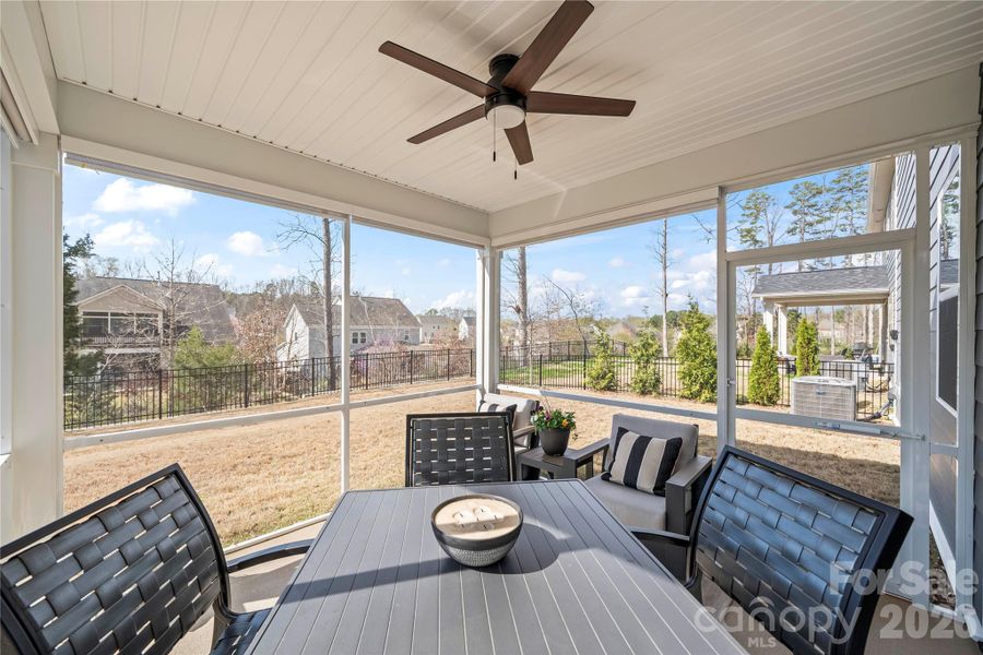 Exterior details and patio area of a home in Roseshire Chase, Huntersville (Image 24). Exterior details and patio area of a home in Roseshire Chase, Huntersville (Image 24).