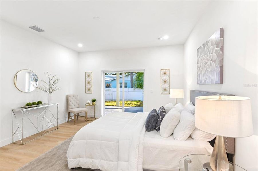 Furnished interior view inside a new home in , Dunedin (Image 8).