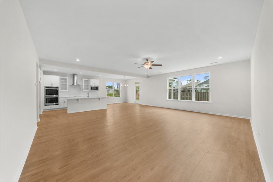 Representative unfurnished interior of a home built from the The Madison by Smith Family Homes in Camden Crossing, Savannah (Image 17).