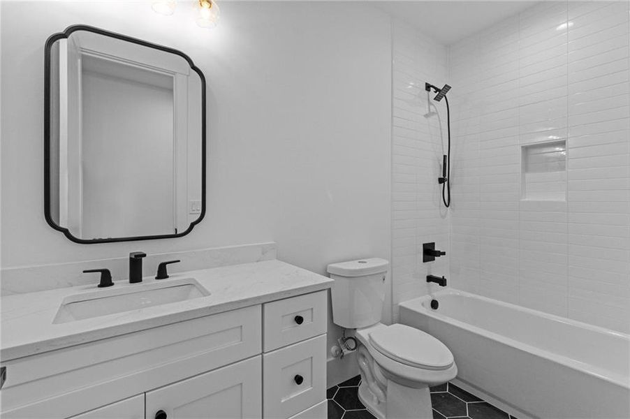 Furnished interior view inside a new home in , Dacula (Image 40).