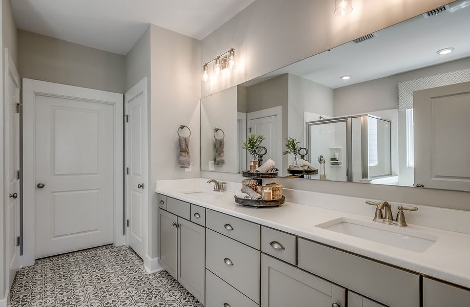 Representative furnished interior of a home built from the Persimmon by Beazer Homes in Northbrook, Murrells Inlet (Image 12).