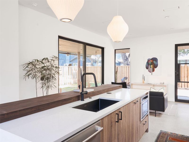 Furnished interior view inside a new home in , Austin (Image 10).