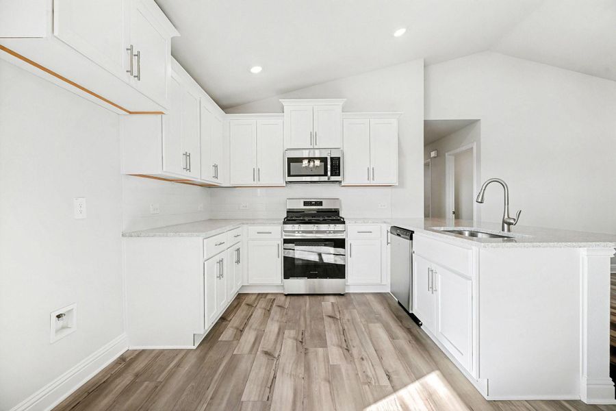 Furnished interior view inside a new home in Bayou Maison, Dickinson (Image 6).