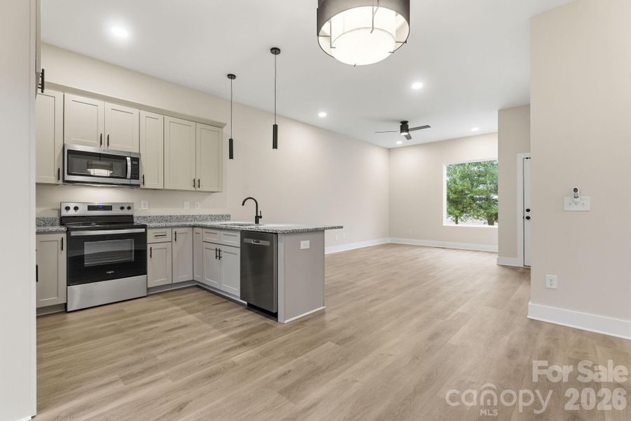 Furnished interior view inside a new home in , Kannapolis (Image 4). Furnished interior view inside a new home in , Kannapolis (Image 4).