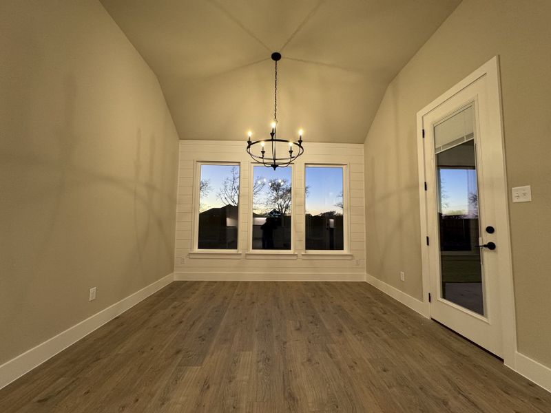 Spacious, unfurnished interior of a new home in Coyote Crossing, Godley (Image 9). Spacious, unfurnished interior of a new home in Coyote Crossing, Godley (Image 9).
