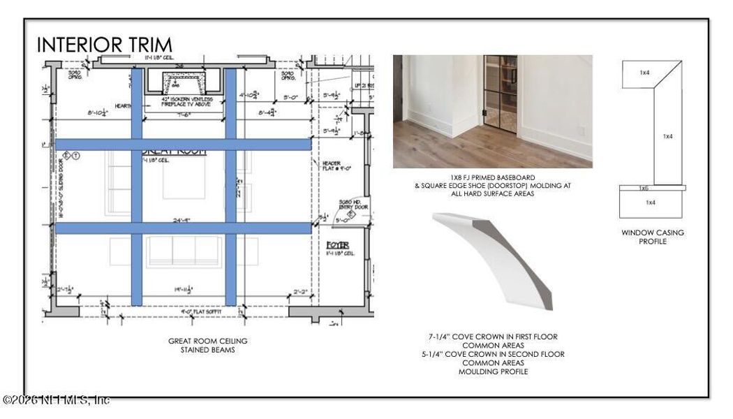 Sample of building materials used in homes in , Jacksonville (Image 4).