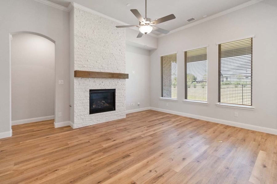Spacious, unfurnished interior of a new home in Clearview Ranch, Royse City (Image 19). Spacious, unfurnished interior of a new home in Clearview Ranch, Royse City (Image 19).