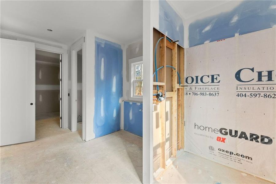 In-progress construction of a new home in , Commerce, GA (Image 12).