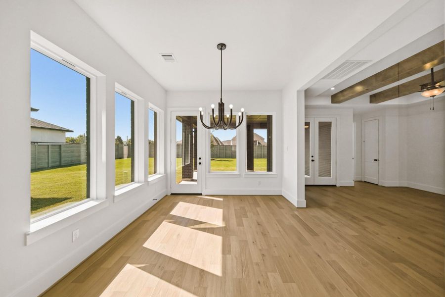 Spacious, unfurnished interior of a new home in Legacy, League City (Image 41).