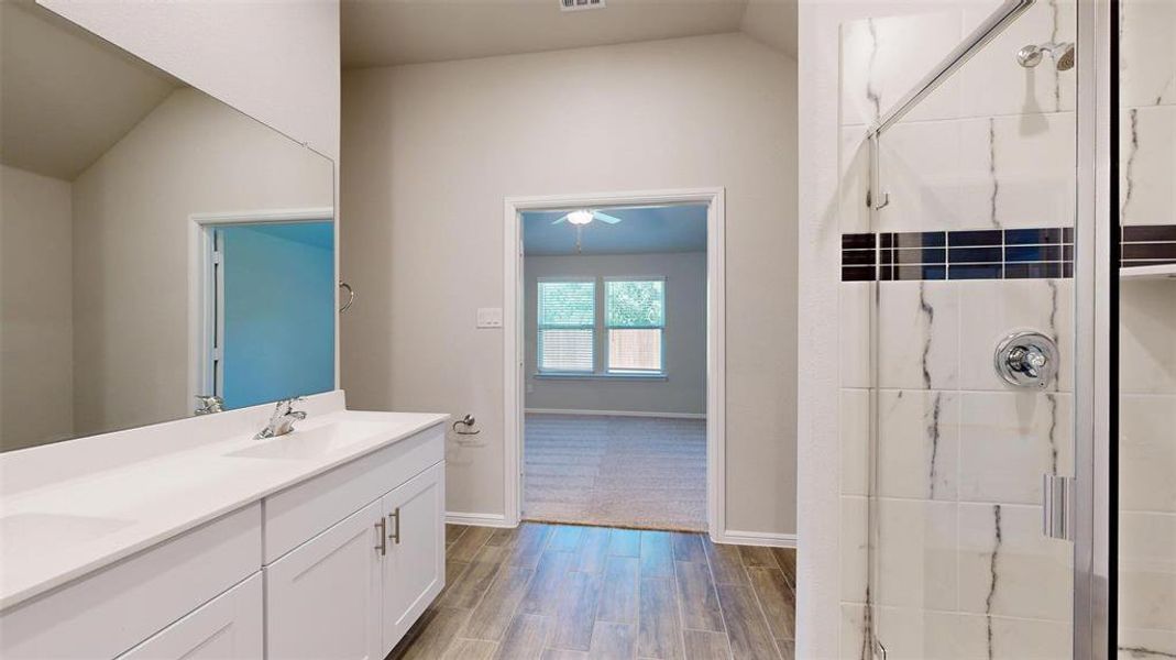 Furnished interior view inside a new home in Forest Park, Princeton (Image 11).