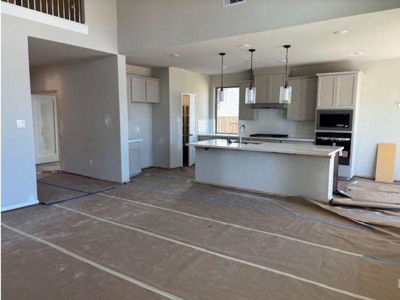 In-progress construction of a new home in The Meadows at Imperial Oaks 60', Conroe, TX (Image 9). In-progress construction of a new home in The Meadows at Imperial Oaks 60', Conroe, TX (Image 9).