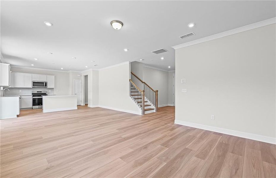 Spacious, unfurnished interior of a new home in Overland, Locust Grove (Image 36).