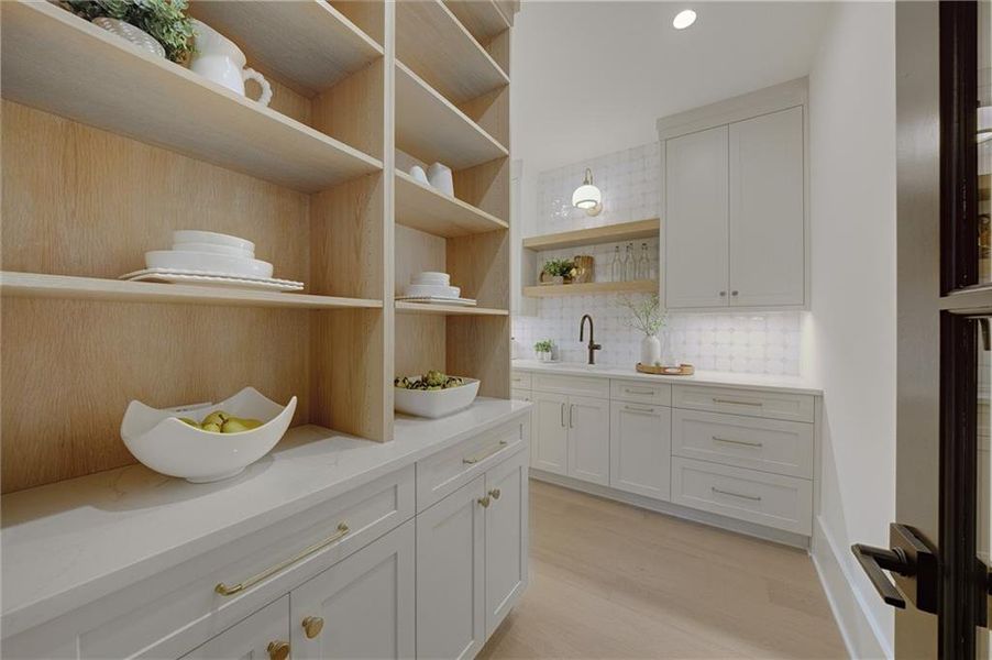 Furnished interior view inside a new home in , Alpharetta (Image 48).