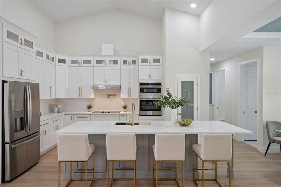 Furnished interior view inside a new home in , Apopka (Image 48).