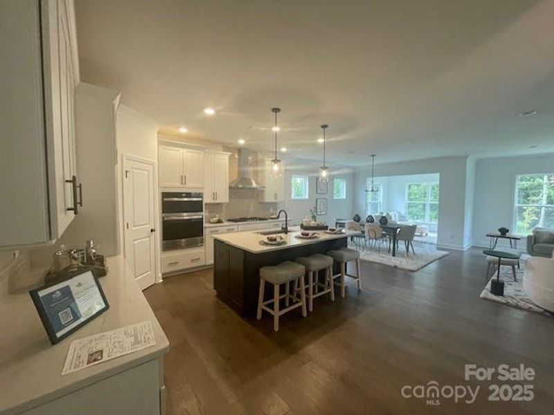 Entry into Open Concept Living