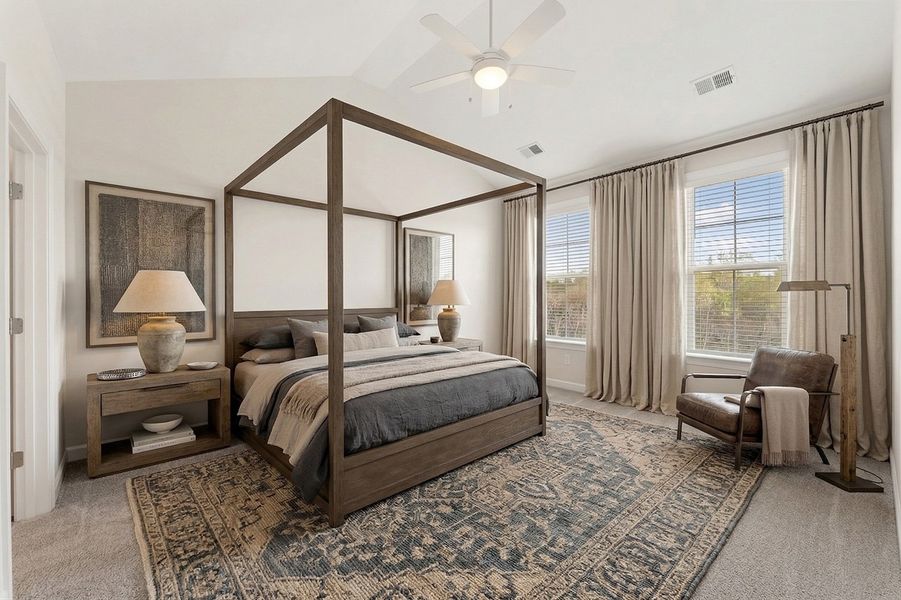 Representative furnished interior of a home built from the Hunter - Vanguard Collection by Mungo Homes in Arcadia, Myrtle Beach (Image 8).