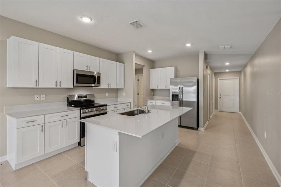 Furnished interior view inside a new home in , Daytona Beach (Image 12).