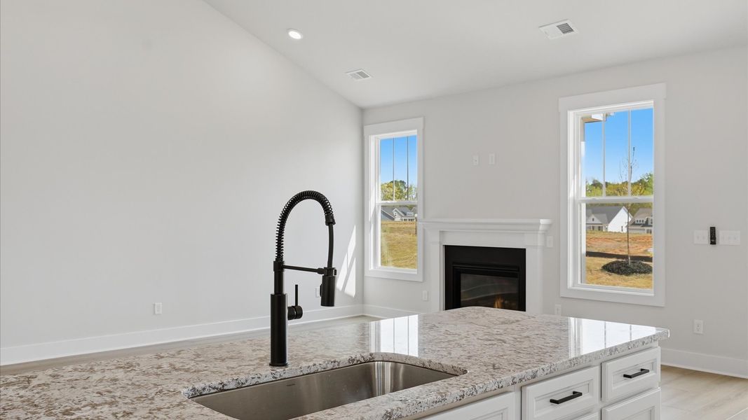 Furnished interior view inside a new home in Iris Meadows, Moore (Image 18).
