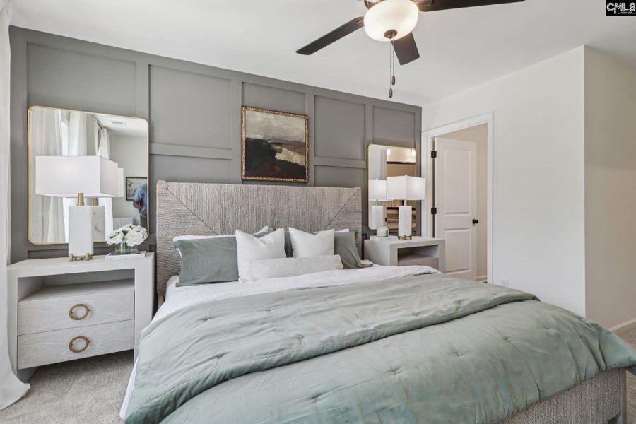 Furnished interior view inside a new home in Walker’s Trail, Lexington (Image 16).