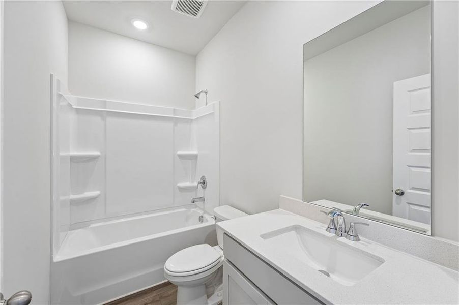 Furnished interior view inside a new home in , Cumming (Image 21).