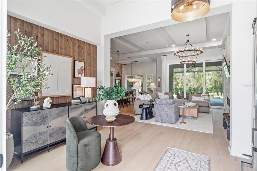 Furnished interior view inside a new home in , Ormond Beach (Image 6).