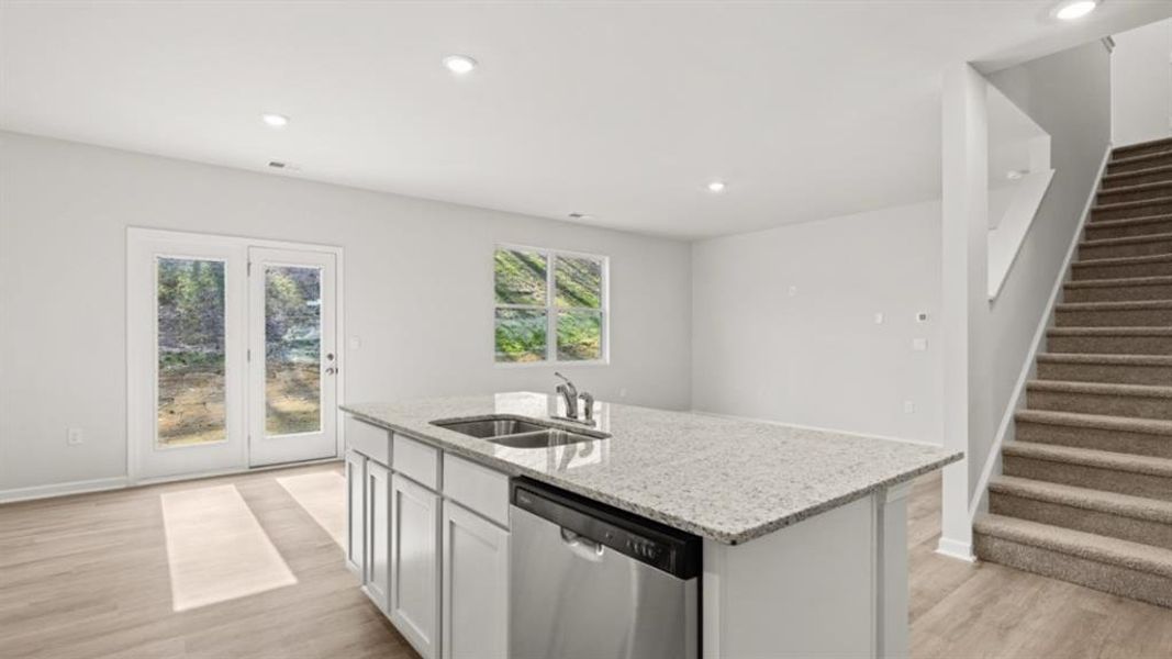 Furnished interior view inside a new home in Oconee Overlook, Gainesville (Image 8).